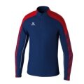 Erima Sport-Langarmshirt Evo Star Trainingstop (100% rec. Polyester) navyblau/rot Herren