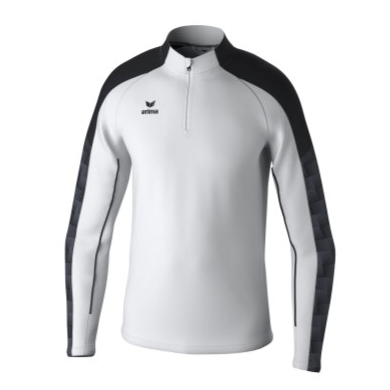 Erima Sport-Langarmshirt Evo Star Trainingstop (100% rec. Polyester) weiss/schwarz Herren