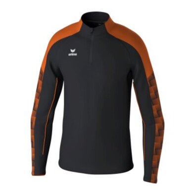 Erima Sport-Langarmshirt Evo Star Trainingstop (100% rec. Polyester) schwarz/orange Kinder