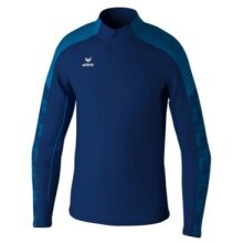 Erima Sport-Langarmshirt Evo Star Trainingstop (100% rec. Polyester) navyblau/blau Kinder