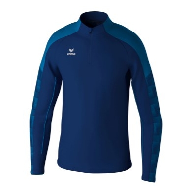 Erima Sport-Langarmshirt Evo Star Trainingstop (100% rec. Polyester) navyblau/blau Kinder