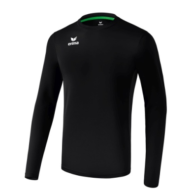 Erima Sport-Langarmshirt Trikot Liga (100% Polyester) schwarz Herren