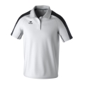 Erima Sport-Polo Evo Star (100% rec. Polyester) weiss/schwarz Herren