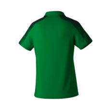 Erima Sport-Polo Evo Star (100% rec. Polyester) smaragdgrün/pine Damen