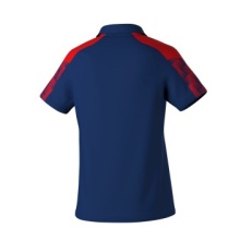 Erima Sport-Polo Evo Star (100% rec. Polyester) navyblau/rot Damen