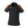 Erima Sport-Polo Evo Star (100% rec. Polyester) schwarz/orange Damen