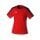 Erima Sport-Shirt Evo Star (100% rec. Polyester, leicht) rot/schwarz Damen