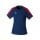 Erima Sport-Shirt Evo Star (100% rec. Polyester, leicht) navyblau/rot Damen