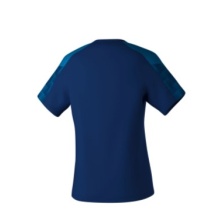 Erima Sport-Shirt Evo Star (100% rec. Polyester, leicht) navyblau/blau Damen