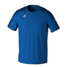 Erima Sport-Tshirt Evo Star (100% rec. Polyester, leicht) royalblau/navyblau Herren