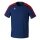 Erima Sport-Tshirt Evo Star (100% rec. Polyester, leicht) navyblau/rot Kinder