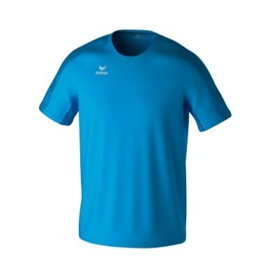 Erima Sport-Tshirt Evo Star (100% rec. Polyester, leicht) curacaoblau Herren