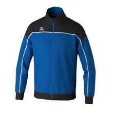 Erima Trainingsjacke Change (rec. Polyester, hoher Tragekomfort) royalblau/schwarz/weiss Jungen
