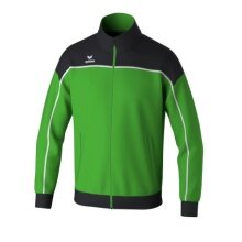 Erima Trainingsjacke Change (rec. Polyester, hoher Tragekomfort) grün/schwarz/weiss Jungen