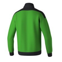 Erima Trainingsjacke Change (rec. Polyester, hoher Tragekomfort) grün/schwarz/weiss Jungen
