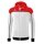 Erima Trainingsjacke Change mit Kapuze (rec. Polyester, strapazierfähig, mit Reißverschlusstaschen) weiss/rot Herren