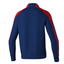 Erima Trainingsjacke Evo Star (Stehkragen, strapazierfähig) navyblau/rot Herren