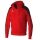 Erima Trainingsjacke Evo Star mit Kapuze (hoher Tragekomfort) rot/schwarz Herren