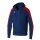 Erima Trainingsjacke Evo Star mit Kapuze (hoher Tragekomfort) navyblau/rot Kinder