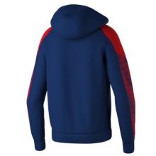 Erima Trainingsjacke Evo Star mit Kapuze (hoher Tragekomfort) navyblau/rot Herren