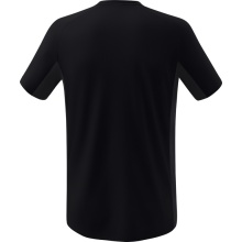 Erima Sport-Tshirt Liga Star (robust, elastisch, feuchtigkeitsableitend) schwarz/weiss Herren