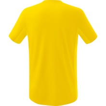 Erima Sport-Tshirt Liga Star (robust, elastisch, feuchtigkeitsableitend) gelb/schwarz Jungen