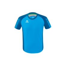 Erima Sport-Tshirt Six Wings Trikot (100% Polyester, strapazierfähig) curacaoblau Herren