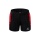 Erima Sporthose Short Six Wings Worker (100% Polyester) kurz schwarz/rot Damen
