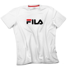 Fila Tennis-Tshirt Logo weiss Herren