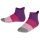 Falke Hausschuhe Colour Block 2024 (nachhaltige Baumwolle) violett/pink Kinder