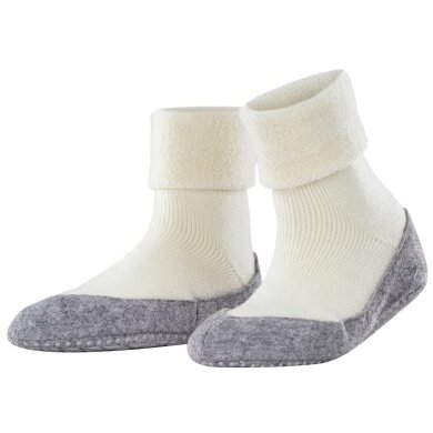 Falke Hausschuhe Cosyshoe (weiche Merinowolle) weiss Damen