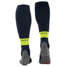 Falke Kompressionssocke Energy Running Kniestrümpfe (optimale Passform) 2024 spaceblau Herren