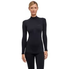 Falke Funktionsunterwäsche Langarmshirt Warm mit kragen 2024 (maximale Bewegungsfreiheit) schwarz Damen