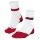 Falke Laufsocke RU5 Race (mittelstarke Polsterung) weiss/rot Damen