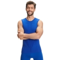 Falke Funktionsunterwäsche Warm Singlet (perfekte Feuchtigkeits- und Temperaturregulierung) blau Herren