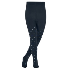 Falke Strumpfhose Multidot 2024 (nachhaltige Baumwolle) spaceblau Kinder