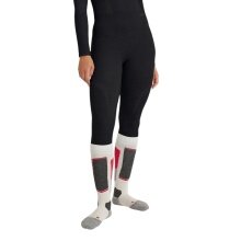 Falke Unterziehhose 3/4 Tight Wool-Tech (feinste Merinowolle) Unterwäsche schwarz Damen