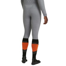 Falke Unterziehhose Tight Wool-Tech (hervorragendes Feuchtigkeitsmanagement) lang Unterwäsche grau Herren