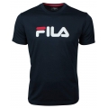 Fila Tennis-Tshirt Logo navyblau/weiss Herren