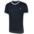 Fila Tennis-Tshirt Stripes navyblau Herren