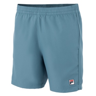 Fila Tennishose Short Leo (100% Polyester) kurz hellblau Herren