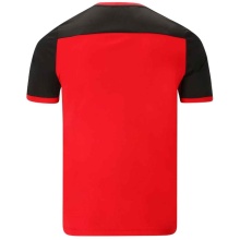 Forza Sport-Tshirt Check Tee (bequeme Passform) rot/schwarz Herren