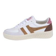 Gola Sneaker Grandslam Trident 2024 weiss/braun/rose Damen