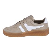 Gola Sneaker Grandslam Wildleder 2024 hellgrau/weiss Damen