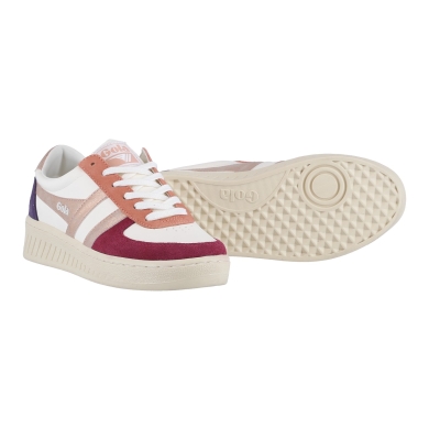 Gola Sneaker Grandslam Quadrant 2024 weiss/rosegold/violett Damen