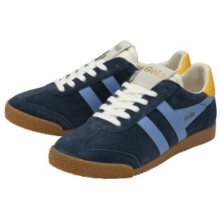 Gola Sneaker Elan 2024 navyblau/hellblau/gelb Damen