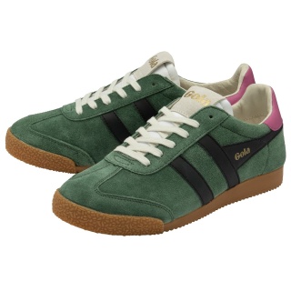 Gola Sneaker Elan 2024 dunkelgrün/schwarz/fuchsia Damen