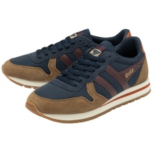 Gola Sneaker Daytona Chute 2024 navyblau/dunkelbraun/rot Herren