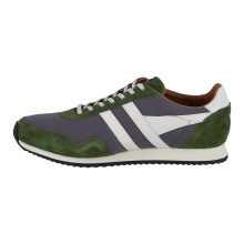 Gola Sneaker Track Mesh 2 317 - Made in England - dunkelgrau/grün/offwhite Herren