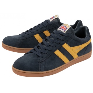 Gola Sneaker Equipe Suede-Leder navyblau/sun/gum Herren